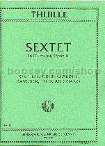 Sextet Bb Op. 6 Flute/Ob/Cl/Bsn/Hn/Piano 
