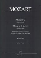 Missa Brevis in C major KV 220 (Choir & Organ series) SATB