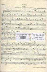 Concerto for Violin & Orchestra E Minor, Op.64 (Wind Set)