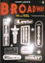 Legendary Ladies of Broadway 1920S - 1930S Book & CD 