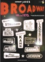 Legendary Ladies of Broadway 1960S - 1970S Book & CD 