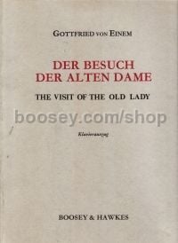 Besuch der Alten Dame Op. 35 (Vocal Score) (English, German)