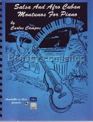 Salsa Afro Cuban Montunos For Piano Campos Book & CD