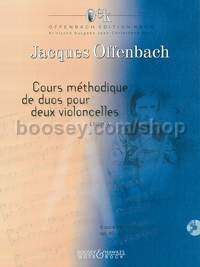 Cours méthodique de duos 1 Op. 49 (2 cellos) Book & CD (Offenbach Edition Keck)