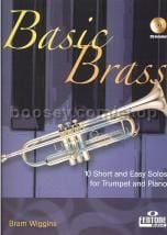 Basic Brass: 10 Short & Easy Solos for Trumpet and Piano (Book & CD) trumpet/Piano