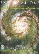 Explorations: Oboe (student edition) Book & CD    