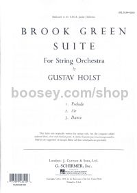 Brook Green Suite   Full Score