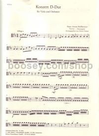 Viola Concerto in D Viola Part