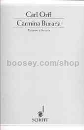 Carmina Burana Percussion Score