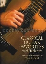 Classical Guitar Favourites With Tablature