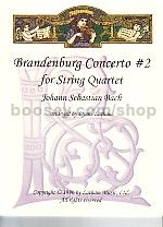 Brandenburg Concerto No2 String Quartet