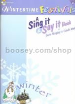 Wintertime Festivals (Sing It & Say It series) Book & CD