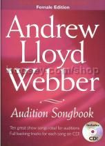 Andrew Lloyd Webber Audition Songbook Female + CD