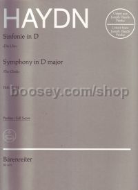 Symphony No.101 in D (Clock) (Full Score) 
