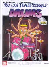 You Can Teach Yourself Drums Book & CD 