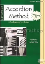 Santorella's Accordion Method Book 2 (Book & CD)