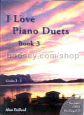 I Love Piano Duets Book 3 Book & CD 