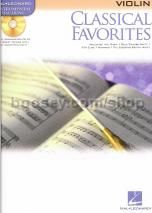 Classical Favourites (violin) Book & CD