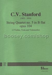String Quartet No.5 In Bf Op. 104 Parts