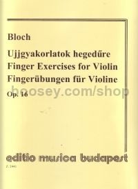 Finger Exercises Violin Z2441