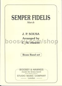 Semper Fidelis for Brass Band (Set of Parts)