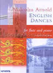 Arnold English Dances Flt/Piano 