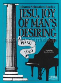 Jesu Joy of Man's Desiring Piano Solo 
