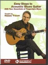 Easy Steps to Acoustic Blues Guitar DVD 2: Essentials of Fingerstyle Blues (DVD)