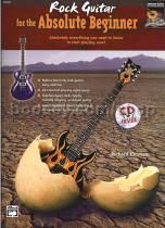 Rock Guitar For The Absolute Beginner Book & CD 