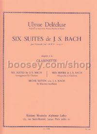 6 Suites pour Violoncelle seul (Arr. Clarinet)