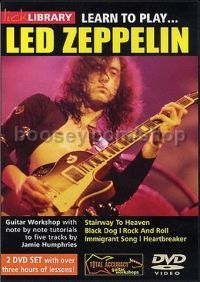 Learn To Play . . . Led Zeppelin (Lick Library series) 2xDVD