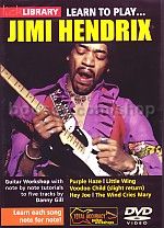 Learn To Play . . . Jimi Hendrix (Lick Library series) DVD
