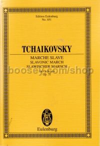 Slavonic March, Op.31 (Orchestra) (Study Score)