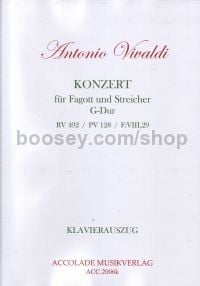 Concerto in G (RV 492, F.VIII No. 29)
