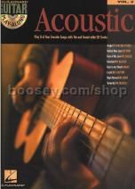 Guitar Play-Along Series vol.2: Acoustic (Bk & CD)