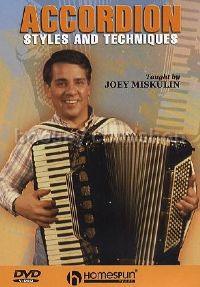 Accordion Styles & Techniques Video DVD   