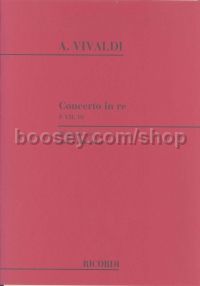 Concerto in D Minor, RV 454 (Oboe & Piano)