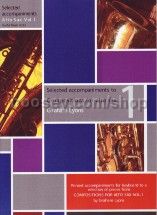 Compositions for Alto Saxophone vol.1 (selected piano accomps)