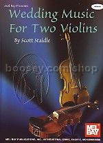 Wedding Music for 2 violins 