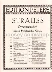 Orchestral Studies for Cello Vol.1 