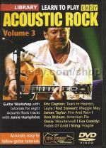 Learn To Play... Easy Acoustic Rock vol.3 (Lick Library series) DVD 