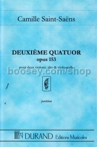 String Quartet No.2 Op. 153 (Pocket Score)