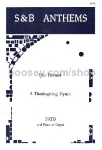 Thanksgiving Hymn: SATB & Organ