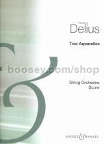 Aquarelles (2) - arranged for string orchestra (full score)