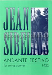 Andante Festivo for string quartet (score & parts)