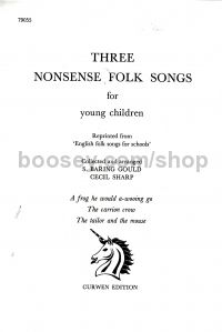 3 Nonsense Folk Songs : Unison