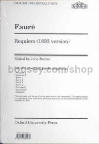 Requiem (1893 version) (set of non-string parts)
