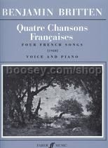 Quatre Chansons Françaises (High Voice & Piano)