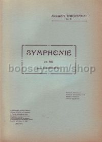 Symphony No. 1 in E, op. 42 (pocket score)