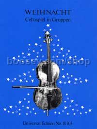 Christmas Cello Playing in Groups